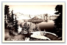RPPC Vista Da Cerchio Cratere Lago National Park O Sawyers Foto Cartolina V6 - £3.19 GBP