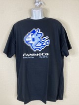 Gildan Ultra Men Size XL Black Fanimecon Video Game T Shirt Short Sleeve... - £4.94 GBP