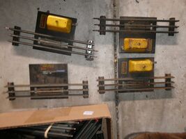 Lot of 4 Vintage O Scale American Flyer Track Uncoupler Section for Part... - $28.71
