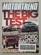 Motor Trend Magazine May 2021 The Big Test Nissan Altima Toyota Camry Honda Acco - £6.68 GBP