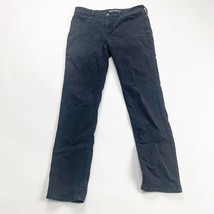 Levis Slim Leg Jeans Womens Black Size 29 Denim 712 Straight Mid Rise Zip - $13.82