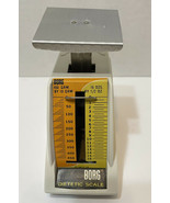Vintage Borg Dietetic Scale Grams and Ounces 4 x 4 x 2 inches Adjustable - £6.85 GBP