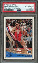 2009-10 Topps #181 Ryan Anderson Signed Card AUTO PSA Slabbed Magic - £39.81 GBP