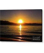 Acrylic Print &quot;Sunset Lake 1&quot; - £44.35 GBP+