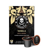 DEATH WISH COFFEE - Naturally Flavored Vanilla Coffee Pods (10 Count)  - $417.96 MXN