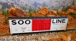 HO Scale: Tyco Soo Line Box Car, Model Railroad Train Car, a Nice Christmas Gift - £24.08 GBP