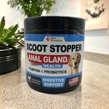 Vet Promise Scoot Stopper Anal Gland Health Chicken Flavor 120 Soft Chew... - £13.11 GBP