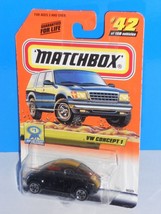 Matchbox 2000 Show Cars Series #42 VW Concept I Black - £3.91 GBP