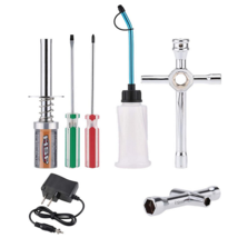 Nitro Starter Kit Glow Plug Igniter Charger Tools Fuel Bottle for RedCat... - $27.33 CAD
