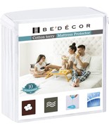 Bedecor Queen Mattress Protector Waterproof Protection Soft Cotton Terry... - $38.92