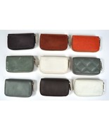 Marc by Marc Jacobs Smalto &amp; Matte Rectangle Leather Zip Coin Purse Wallet - $42.10 CAD+