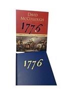 1776 by David McCullough Hardcover Book Illustrated Unopened Documents 2007 - £25.05 GBP