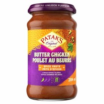 4 Jars of Patak&#39;s  Butter Chicken Spice Paste 284ml Each -Free Shipping - £36.53 GBP