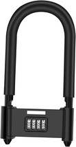 4 Digit Combination Padlock, Heavy Duty Anti Theft U-Shape Security, 140... - $37.94