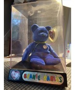 TY Beanie Babies | 1998 Clubby Bear New With Display Case | Rare Collect... - £11.78 GBP