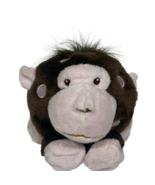 Squeaky Monkey Dog Toy, Blush Pink/Brown Pet toy 6&quot; x 6&quot; - €10,92 EUR