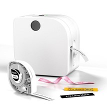 Label Maker Machine With Tape - P12 Portable Bluetooth Label Maker For S... - £31.87 GBP