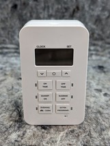 Works Honeywell UltraPro Daysmart Indoor 7-Day Plug-in Digital Timer (46... - $8.99