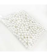 Lots 500g Round Pearl Beads 8mm Diameter Artificial Pearls Wedding Party... - $23.51