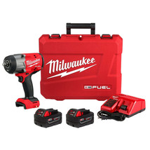 Milwaukee 2967-22 M18 FUEL 18V 1/2&quot; High Torque Impact Wrench Friction R... - £556.34 GBP