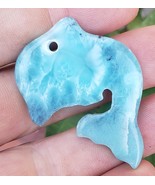 ORIGINAL blue larimar  handcarved Gemstone DOLPHIN pendant 12 grams (jor... - €33,75 EUR ORIGINAL blue larimar  handcarved Gemstone DOLPHIN pendant 12 grams (jor... - €33,75 EUR
