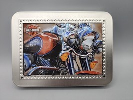 Harley Davidson Motorcycles Playing Cards Collector Tin w 2 Card Decks 2... - $7.60