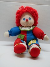 VTG 1983 Amtoy Learn To Dress Clown Stuffed Toy American Greetings Teach Plush - £11.98 GBP