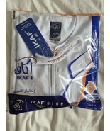IKAF Omani Thobe White boys 38 Arabian Jubbah Quality Clothing FAST Poly... - $23.96