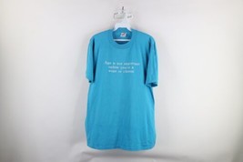 Vtg 90s Mens XL Age Is Not Important Unless You&#39;re a Wine or Cheese T-Sh... - $39.55