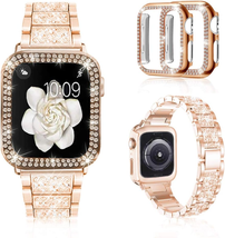 Compatible with Apple Watch Band 42Mm with Case Women, Jewelry Replacem - £33.53 GBP