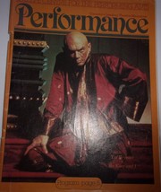 Vintage Performace Canada’s Leading Theater Magazine Yul Brynner 1984 - £3.92 GBP