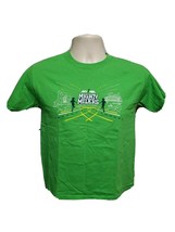 NYRR New York Road Runners Mighty Milers Run for Life Youth Medium Green TShirt - £11.62 GBP