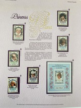 Princess Diana Stamp Set  - £11.85 GBP