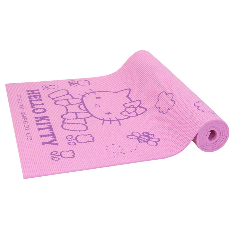Sanrio Hello Kitty 6Mm Yoga Mat Kt Cat Fitness Exercise Mat Animation Peripheral - £37.87 GBP