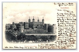 Tower of London -  London England UK 1902 UDB Postcard C19 - £2.32 GBP