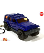    VERY RARE KEYCHAIN BLUE JEEP WRANGLER CUSTOM Ltd. Ed. GREAT GIF - $898.20 MXN