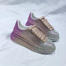 Women&#39;s Shoes Casual Shoes Spring Platform Rhinestone Sneakers  Woman-shoes Tenn - £46.35 GBP