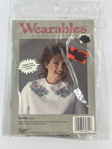 Wearables to Cross Stitch &quot; Pansies&quot; by Golden Bee Inc. #60315 (BRAND NEW) - $8.32