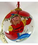 Midwest of Cannon Falls Hand Painted Glass Nutcracker Ball Ornament w/Box - $50.08 CAD