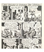 1946 Gillette Razors Police Comic Advertisement Vintage Shaving War Bond... - $28.01 CAD
