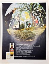 HEUBLEIN MARTINI-Cocktails-Gin Lion Hearted 1968 Vintage Print Ad - $14.54