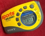 Sony Sports Walkman Yellow SRF-M78 Digital FM AM Armband Running Radio W... - $19.79