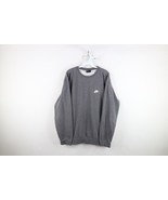 Vtg Y2K Nike Mens XL Travis Scott Mini Swoosh Crewneck Sweatshirt Heathe... - €54,83 EUR