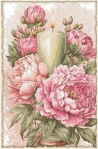Counted Cross Stitch patterns/ Candle and Flowers/ Flowers 158 - £7.16 GBP
