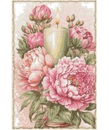 Counted Cross Stitch patterns/ Candle and Flowers/ Flowers 158 - $5.00
