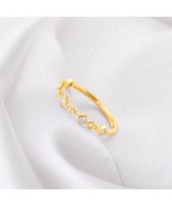 18K Gold Supreme Elegance Diamond Ring- Sparkling Elegance for Every Occ... - £198.80 GBP