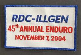 (2004) RDC-ILLGEN - 45th ANNUAL ENDURO (PATCH) - $64.99