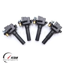 4 X Ignition Coil Pack for 2002-2003 Subaru Impreza WRX 2.0L H4 OEM 22433-AA421 - £127.40 GBP