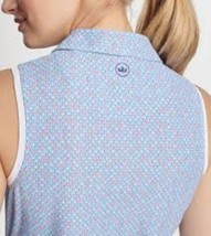 NWT PETER MILLAR PICKLEBALL PRINT Sleeveless Polo Golf Tennis Shirt S M L & XL image 3
