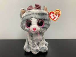 **Kiki**  2016 Ty Beanie Boo ~ 6&quot; Cat ~ MWMT! ~ Very Cute! ~ - £4.99 GBP